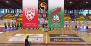 Skrót meczu GI Malepszy Futsal Leszno – AZS UW Warszawa 21.04.2018r.