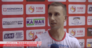 Wywiady pomeczowe – GI Malepszy Futsal Leszno – Constract Lubawa 21.10.2018