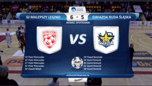 GI Malepszy Futsal Leszno – Gwiazda Ruda Śl. skrót meczu 03.11.2019