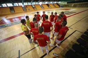 GI Malepszy Futsal Leszno – Fit-Morning Gredar Futsal Brzeg skrót sparingu, wywiady